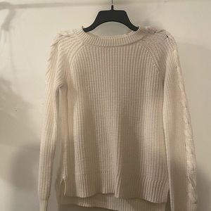 Cream winter sweater